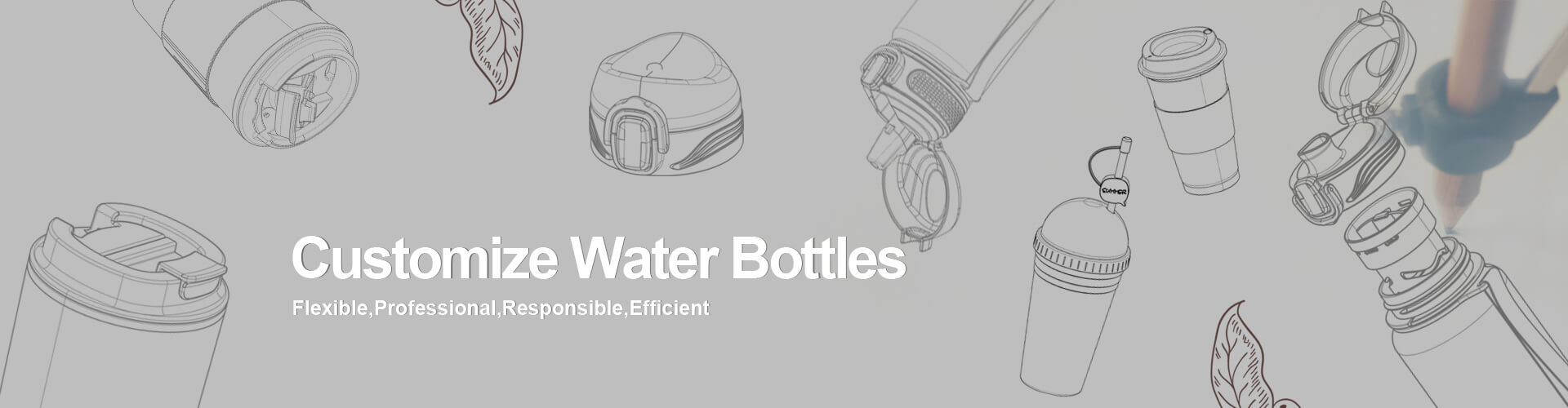 Customization of plastic water bottle