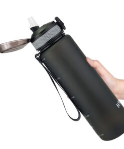 32 oz Water Bottles with Times to Drink and Straw 2