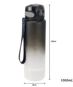 32 oz Water Bottles with Times to Drink and Straw 4