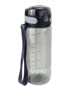 600ml Water Bottles with Times to Drink and Straw 5