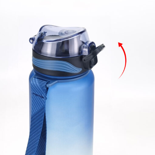 600ml drinking sports water bottle for fitness 11