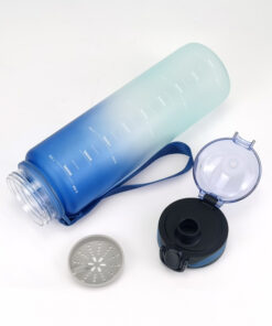 600ml drinking sports water bottle for fitness 12