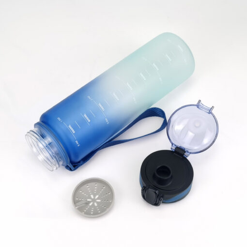 600ml drinking sports water bottle for fitness 12