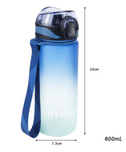 600ml drinking sports water bottle for fitness 5