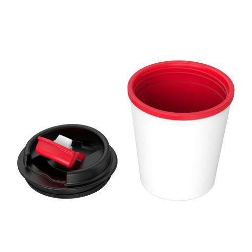 8oz double wall reusable hot cups with lids 22