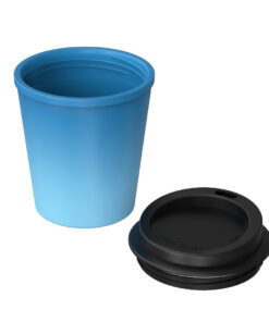 8oz double wall plastic coffee cups with lids reusable 06