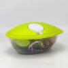 1200ml plastic salad box with leak proof salad dressings container 3