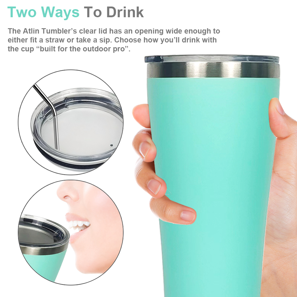 32oz 1000ml Stainless Steel Vacuum Insulated Double Wall Travel Tumbler Durable Insulated Coffee Mug 9