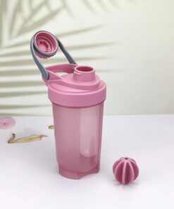 500ml shaker bottles for protein reusable water container 7