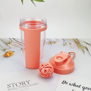 650ml protein shaker bottle reusable water container 1