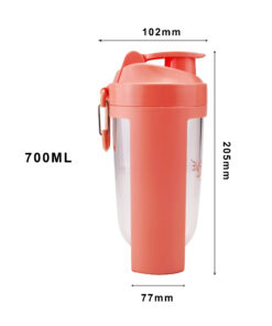 650ml protein shaker bottle reusable water container 10