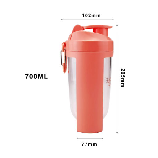 650ml protein shaker bottle reusable water container 10