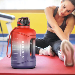 74oz 2200ml BPA free sport drinking bottle daily water intake bottle 10