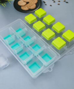 BPA Free Silicone Ice Cube Tray molds for Freezer 5