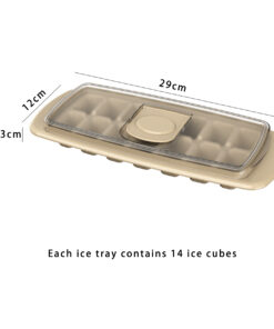 tackable Plastic Ice Tube Trays with lid for Freezer 1